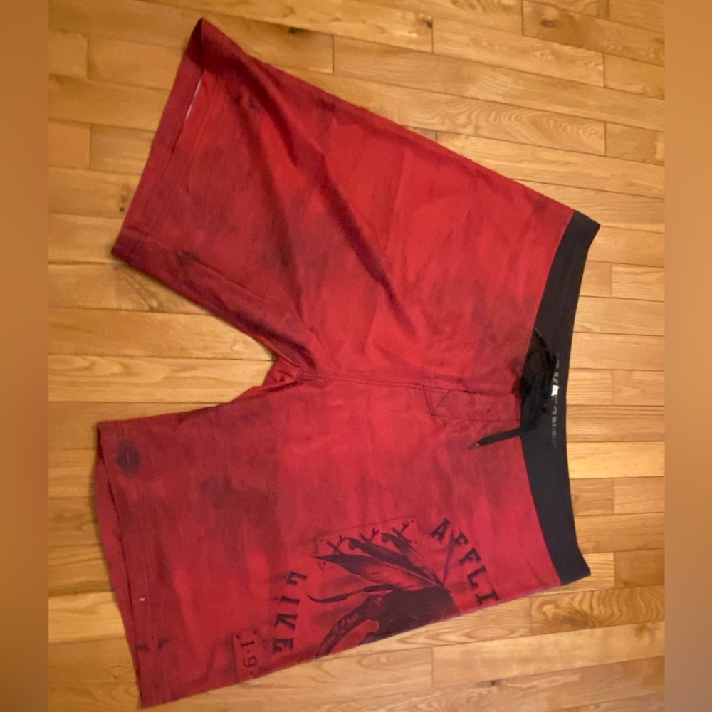 Affliction Mens Board Shorts / Swim Trunks